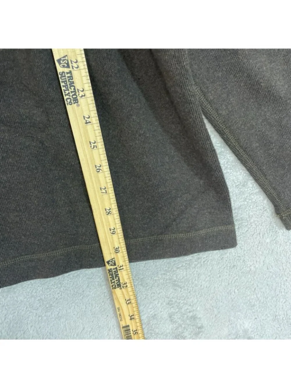 Banana Republic Men's XL Brown 1/4 Zip Pullover Sweater 100% Cotton F1362